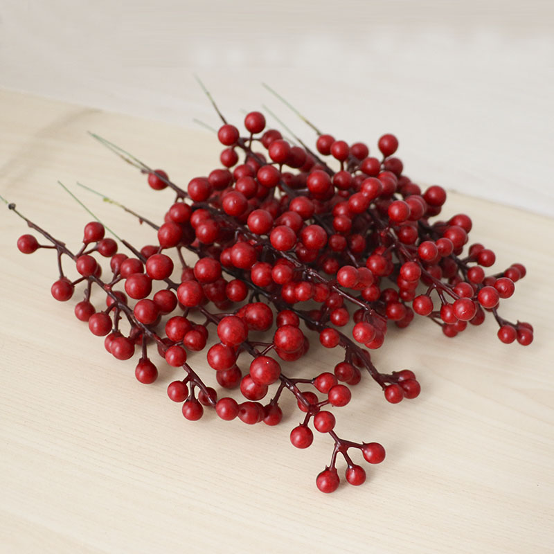 Artificial Berry Branch Decora - Christmas Wreath Fake recensie en prijs