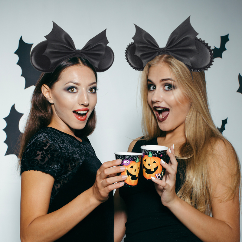 NEW Halloween Mouse Ears Headb - Ribbon Bow Gift recensie en prijs