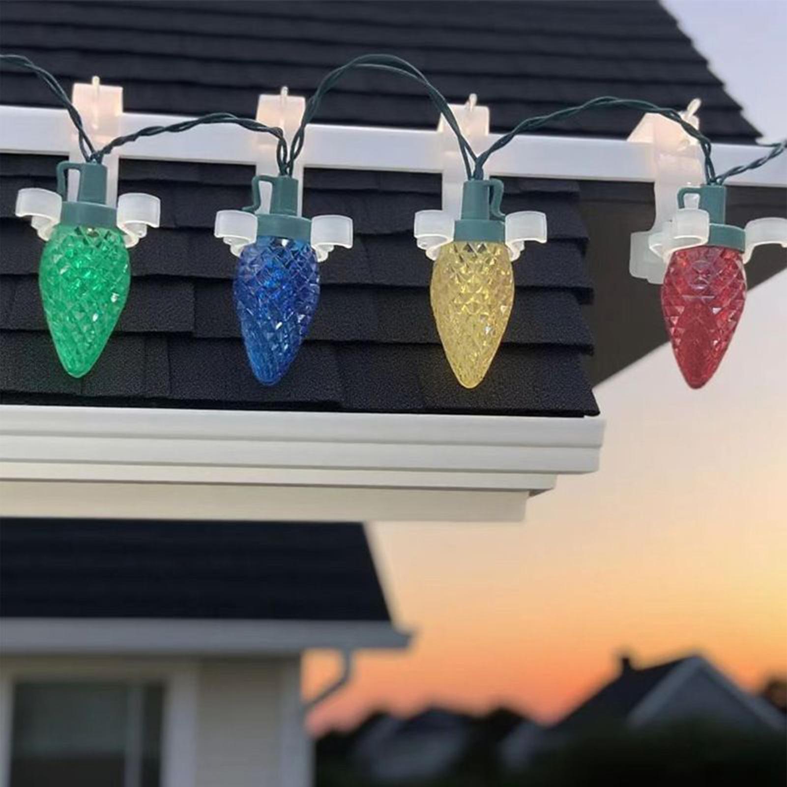 Christmas Light Gutter Clips 1 - Christmas Lights Outdoor recensie en prijs
