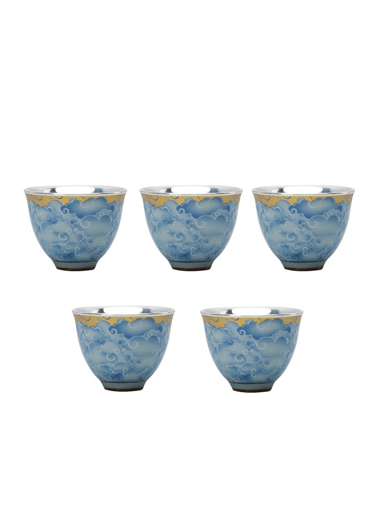 Porcelain wrapped silver cup,  - Gift Box Wrap Set recensie en prijs