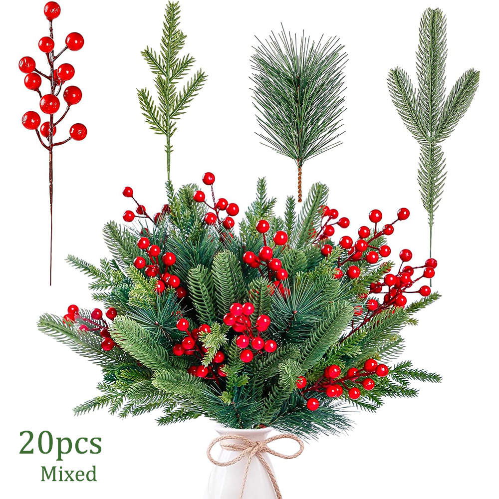 Artificial Pine Branches Fake  - Christmas Wreath Fake recensie en prijs