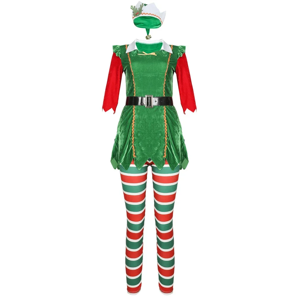 Lady Santa Claus' Elf Costume  - Elf Costume Christmas recensie en prijs