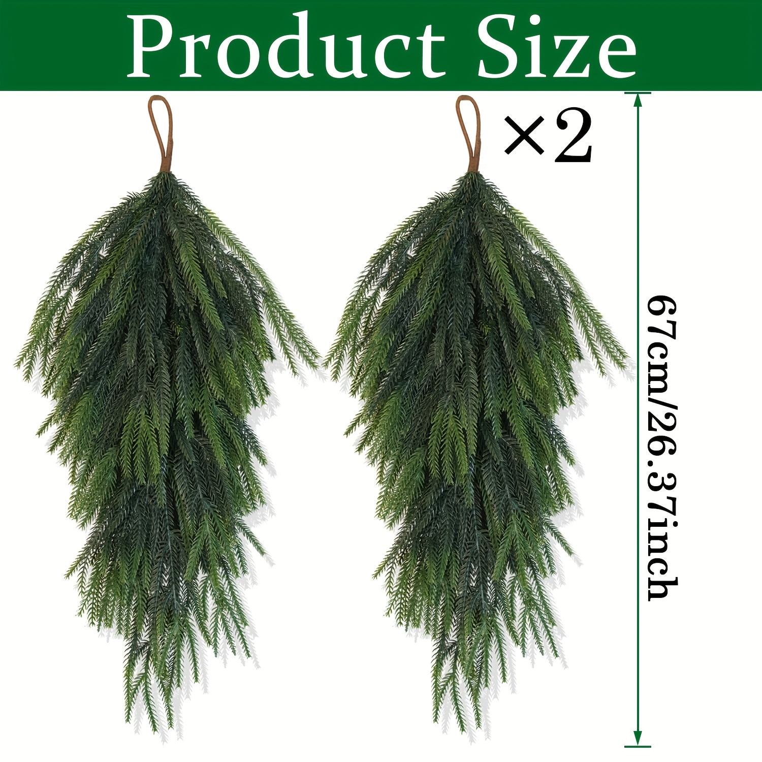 4pcs/2pcs Artificial Pine Need - Christmas Tree Artificial recensie en prijs