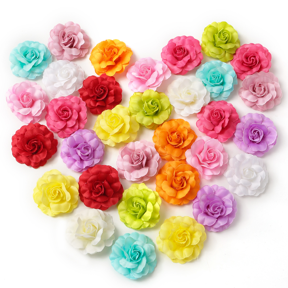 5Pcs Rose Artificial Flowers H - Christmas Wreath Fake recensie en prijs
