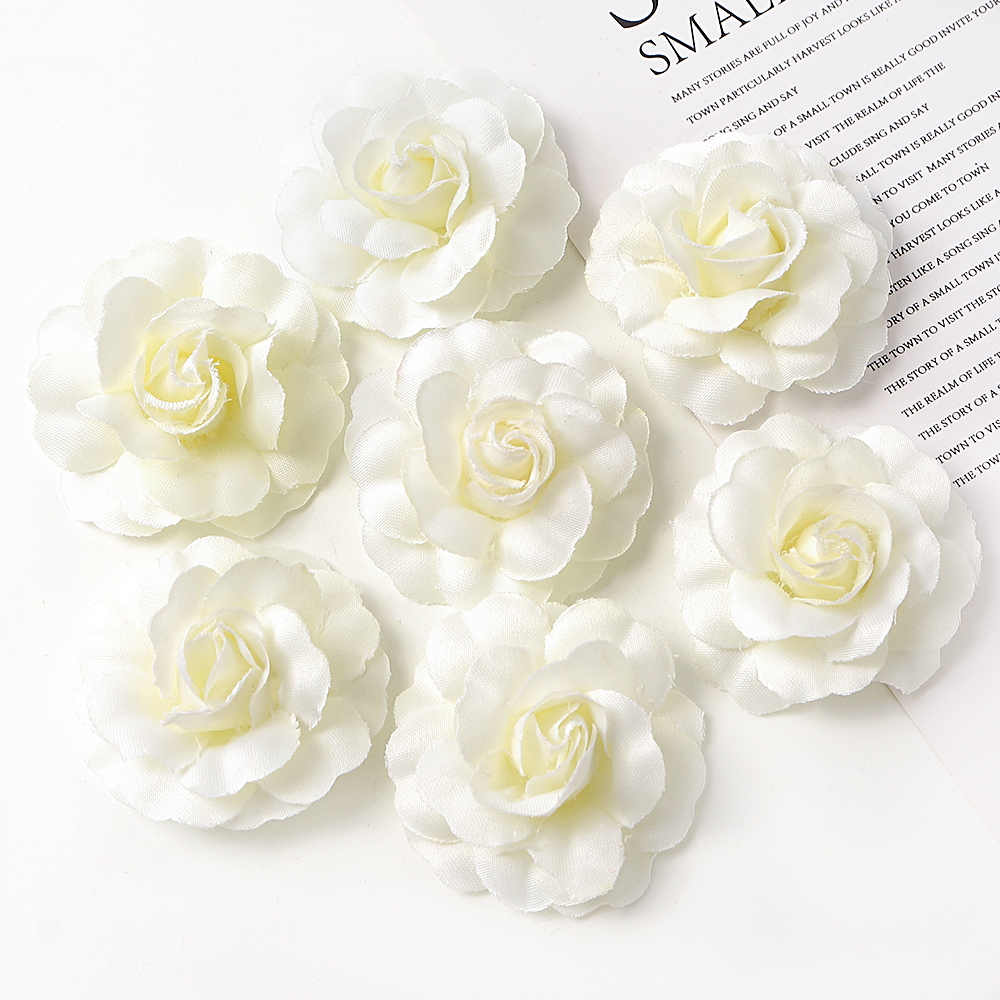 5Pcs Rose Artificial Flowers H - Christmas Wreath Fake recensie en prijs