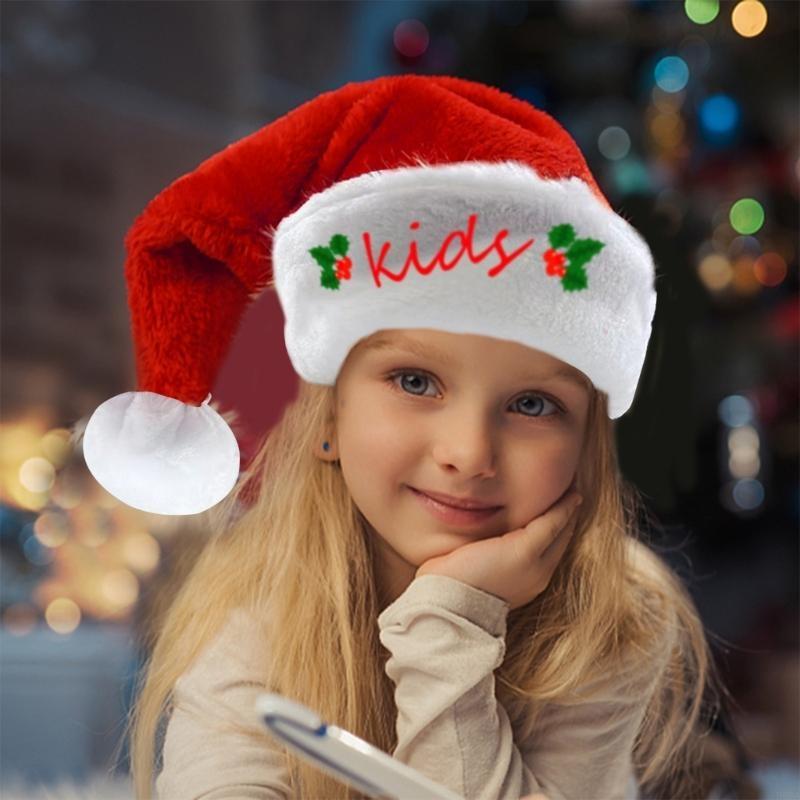 P88A Embroidery Christmas Sant - Santa Hat Plush recensie en prijs