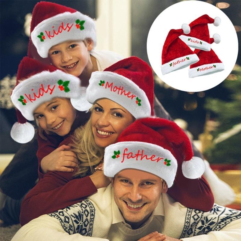 P88A Embroidery Christmas Sant - Santa Hat Plush recensie en prijs