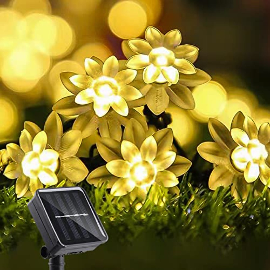 Solar Flower String Lights Out - Christmas Lights Outdoor recensie en prijs
