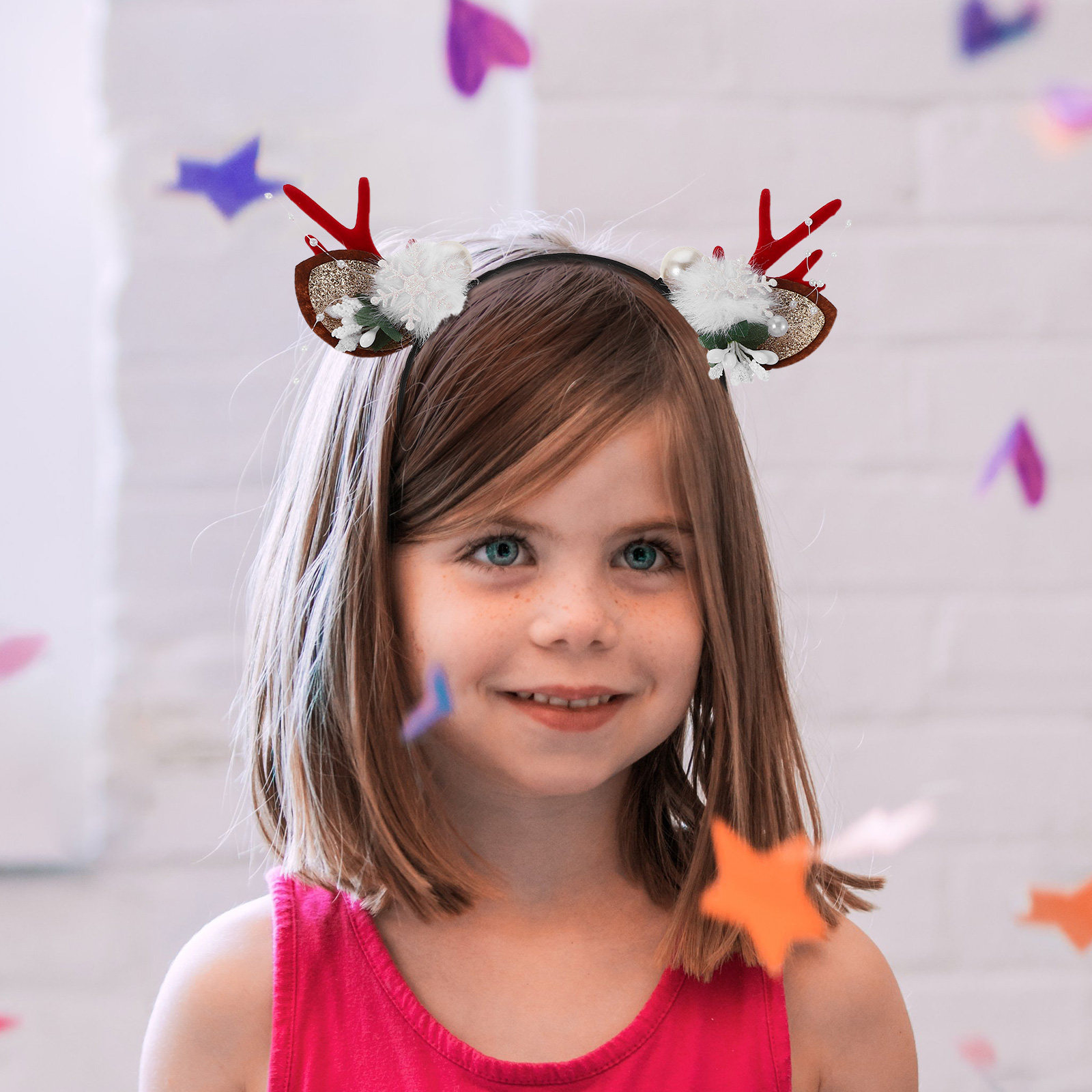 4Pcs Christmas Reindeer Antler - Reindeer Antlers Headband recensie en prijs