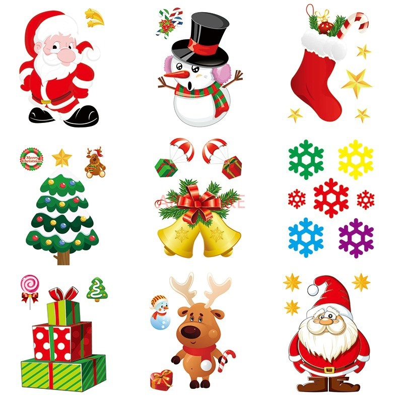 1PCS Removable Christmas Stati - Snowflake Window Decal recensie en prijs