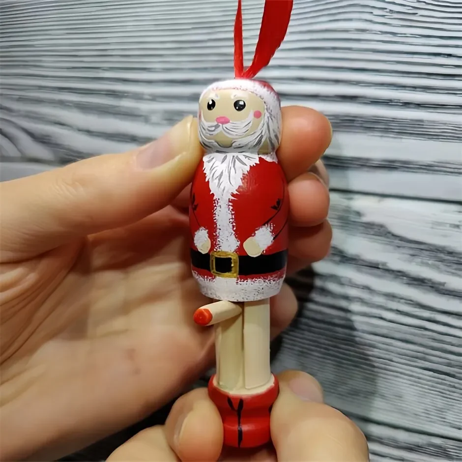 Funny Wooden Santa Stocking Fi - Christmas Stocking Hanging recensie en prijs