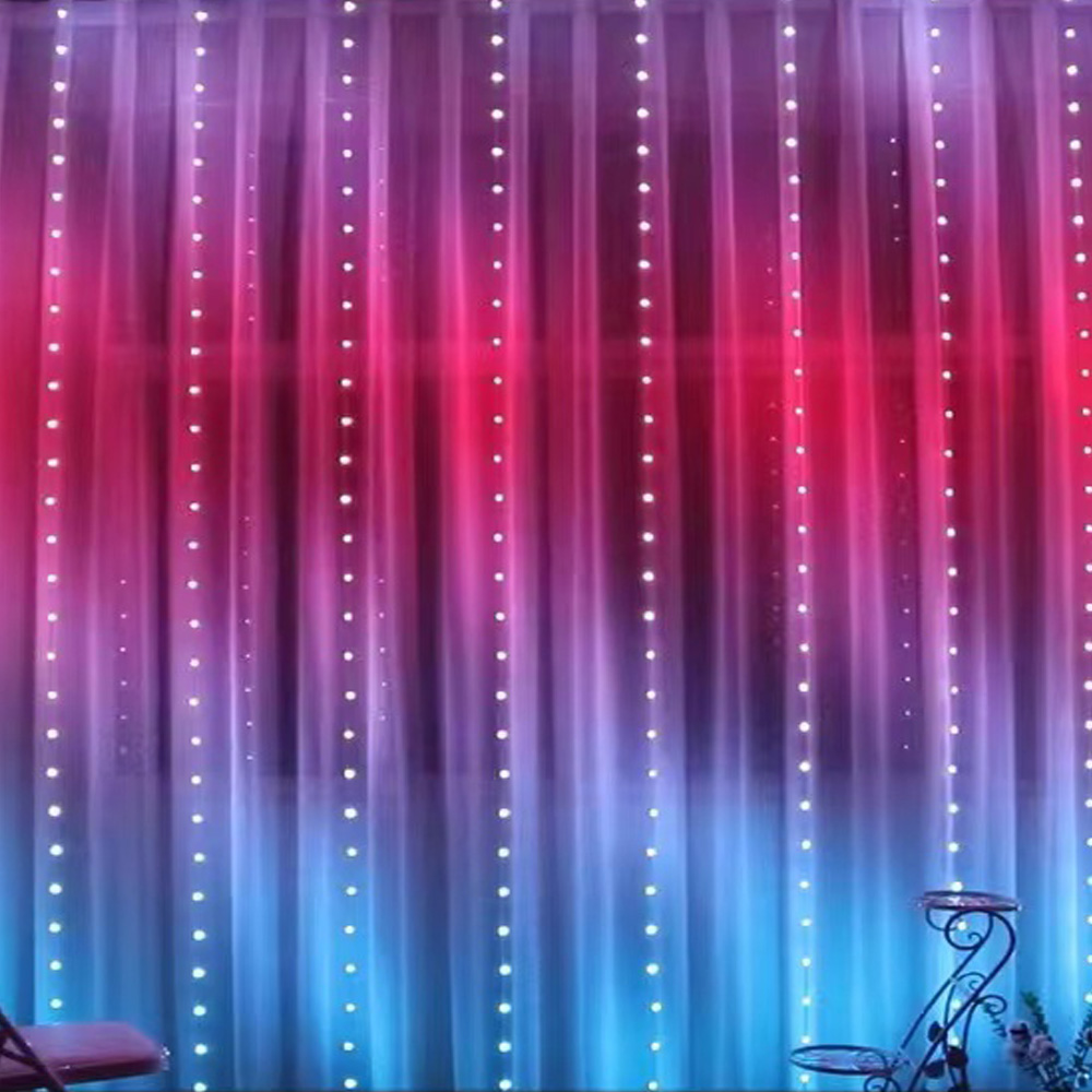 3M RGB Smart LED Curtain Light - Christmas Lights Outdoor recensie en prijs