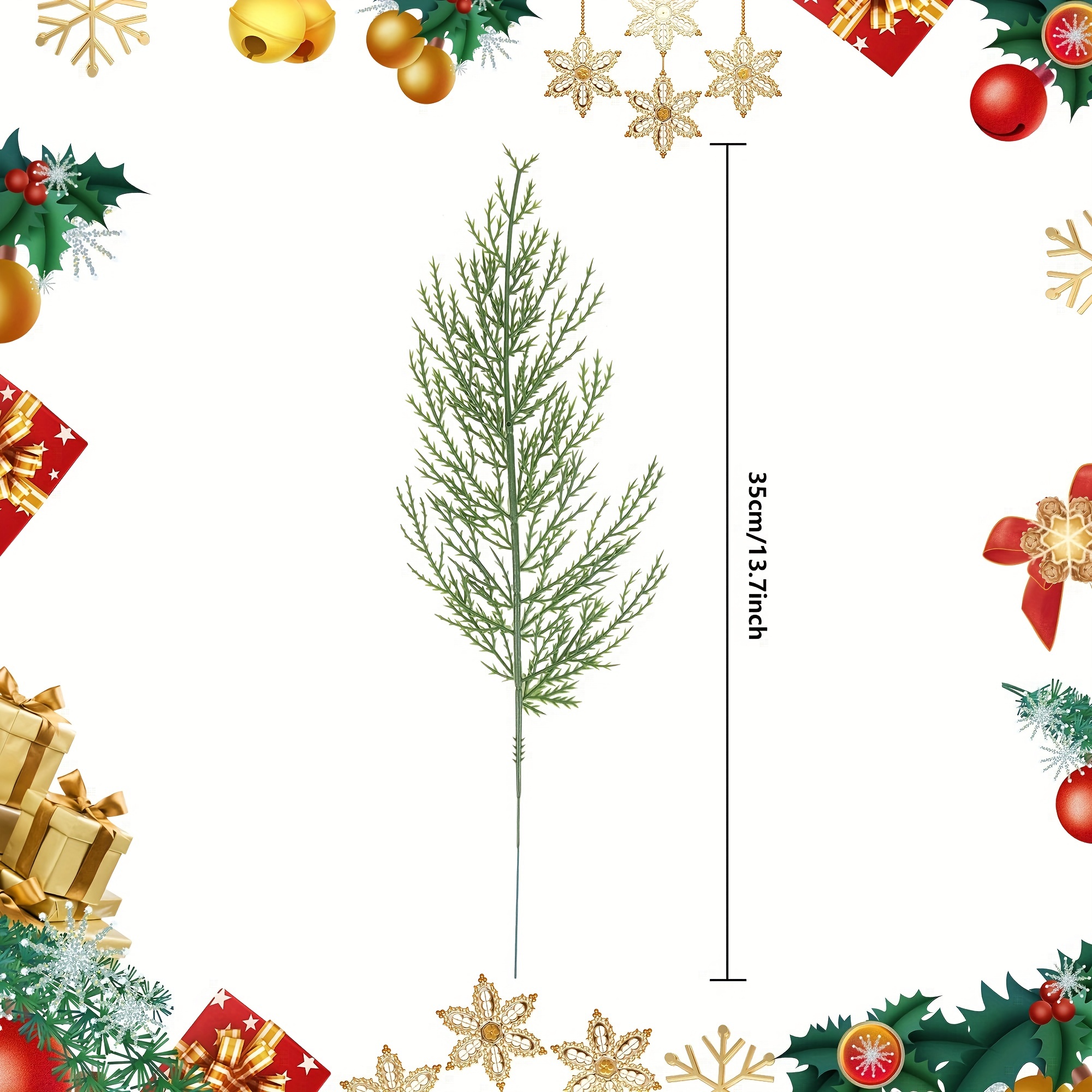 20Pcs Artificial Pine Sprigs F - Christmas Tree Artificial recensie en prijs