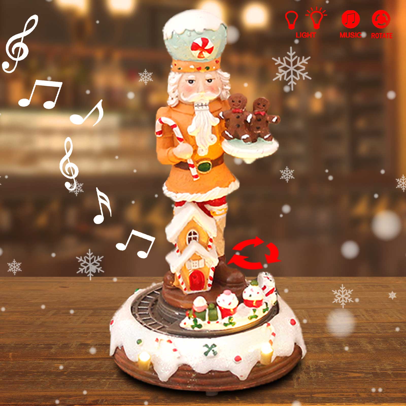 Christmas Gingerbread Nutcrack - Nutcracker Figurine recensie en prijs