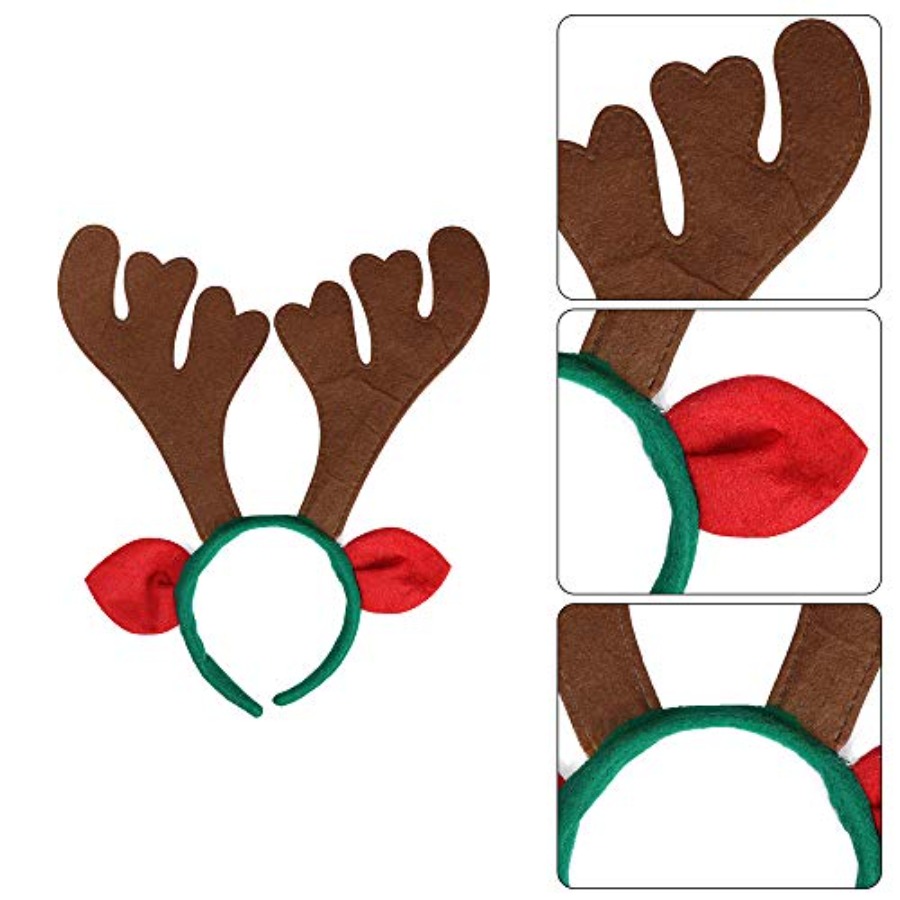 Max Fun 12Pcs Christmas Reinde - Reindeer Antlers Headband recensie en prijs