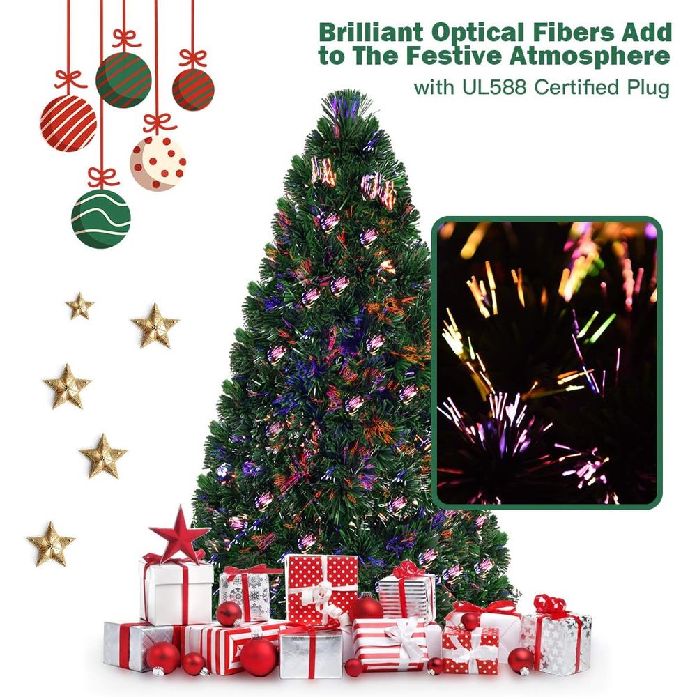 6ft Pre-Lit Artificial Christm - Christmas Tree Artificial recensie en prijs