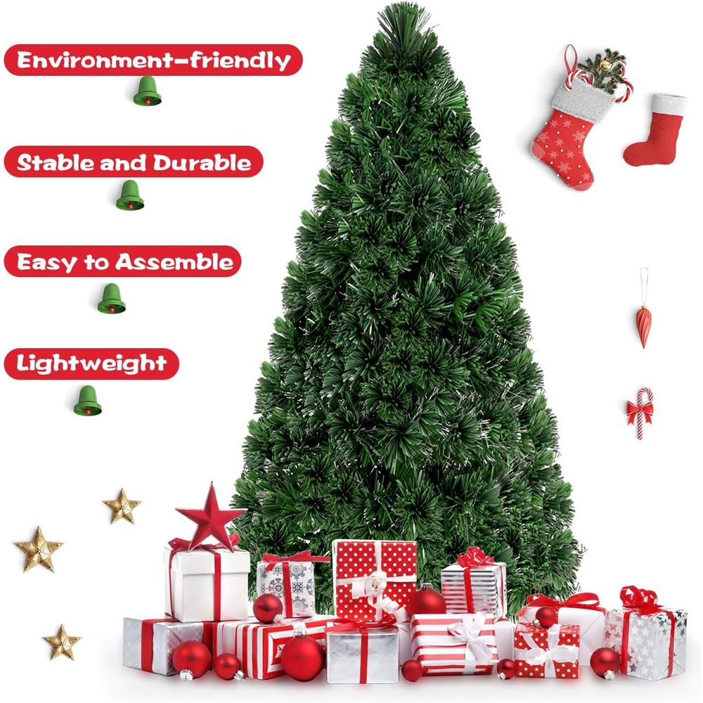 6ft Pre-Lit Artificial Christm - Christmas Tree Artificial recensie en prijs