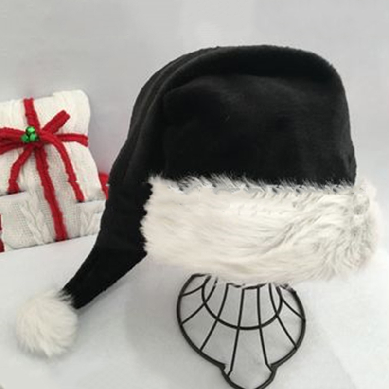 Christmas Santa Hat Black Long - Santa Hat Plush recensie en prijs